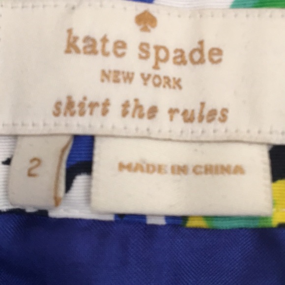 Kate Spade Henrita Floral Skirt - Picture 5 of 8